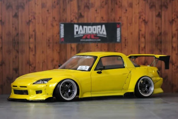 Pandora RC Honda S2000 AP2 BLS-Light/BN-Sports 1/10 Clear Drift Body