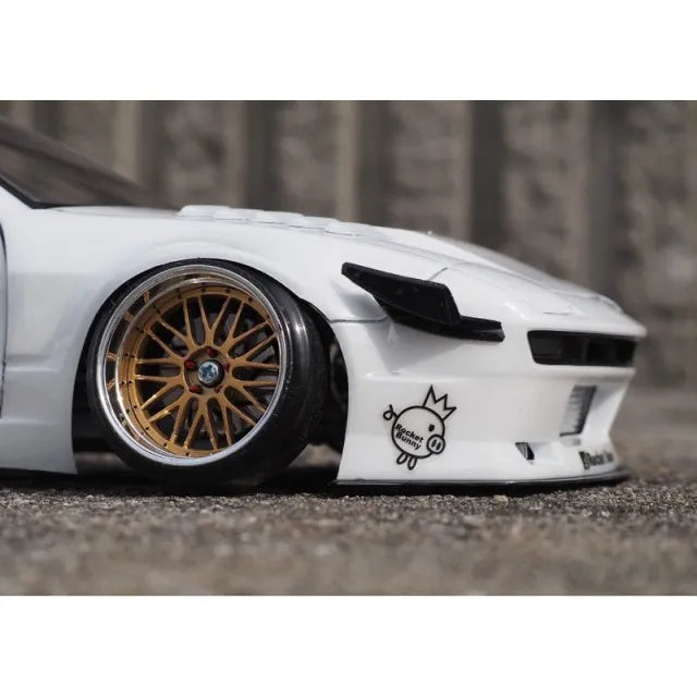 Addiction RC Nissan 180SX Pandem V3 260mm 1/10 Clear Drift Body