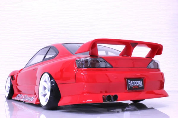 Pandora RC Nissan S15 Silvia BN-Sports 1/10 Cuerpo Deriva Transparente 