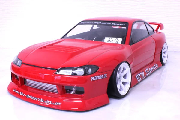 Pandora RC Nissan S15 Silvia BN-Sports 1/10 Clear Drift Body