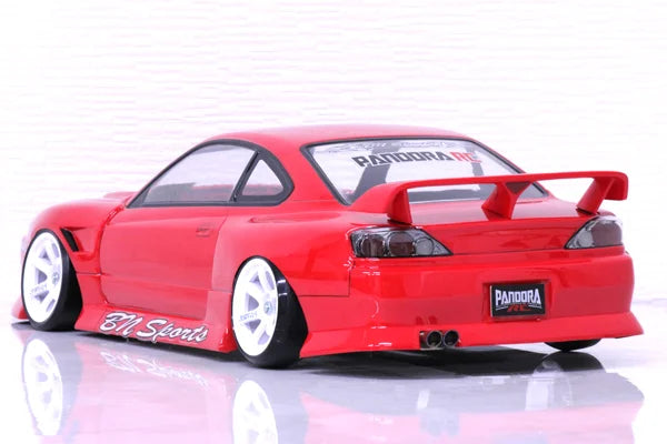 Pandora RC Nissan S15 Silvia BN-Sports 1/10 Cuerpo Deriva Transparente 