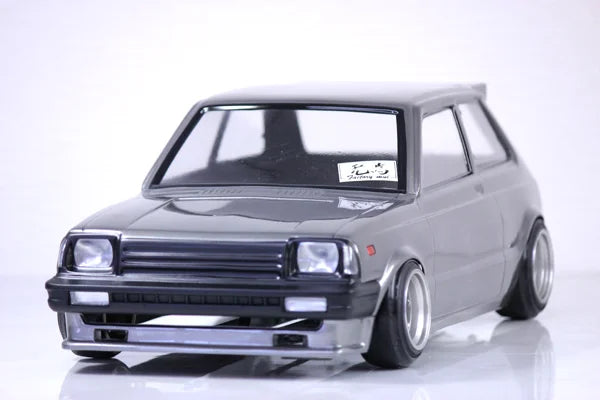 Pandora RC Toyota Starlet KP61 último modelo 1/10 cuerpo de deriva transparente 