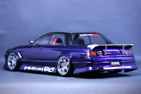 Pandora RC Nissan Skyline GT-R R32 Sedan BN SPORT 4 puertas 1/10 cuerpo de deriva transparente