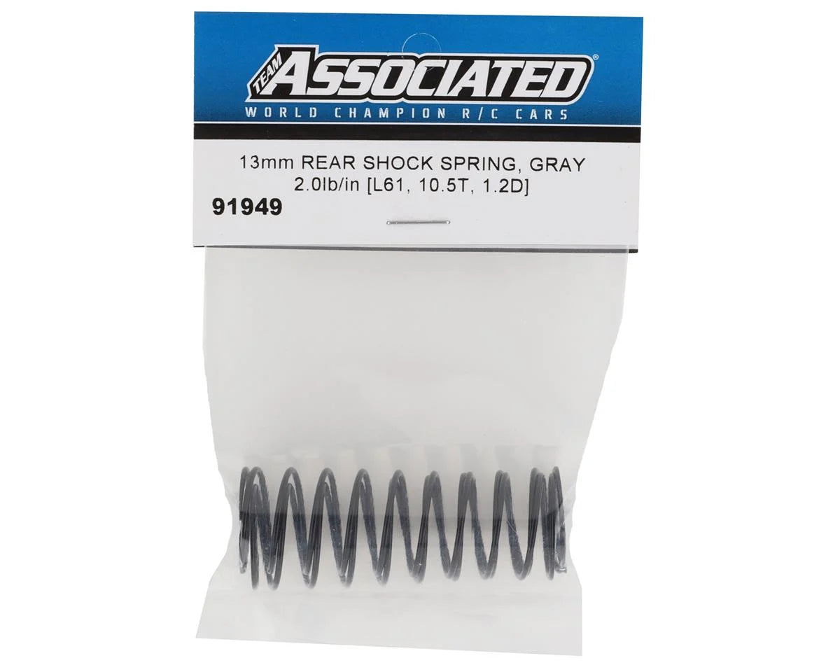 Team Associated 13mm Rear Shock Spring (61mm) (Assorted)