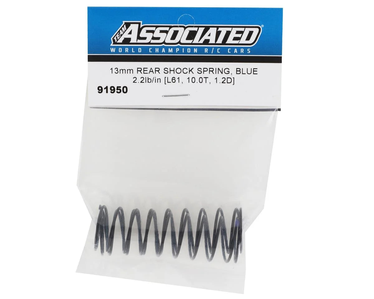 Team Associated 13mm Rear Shock Spring (61mm) (Assorted)