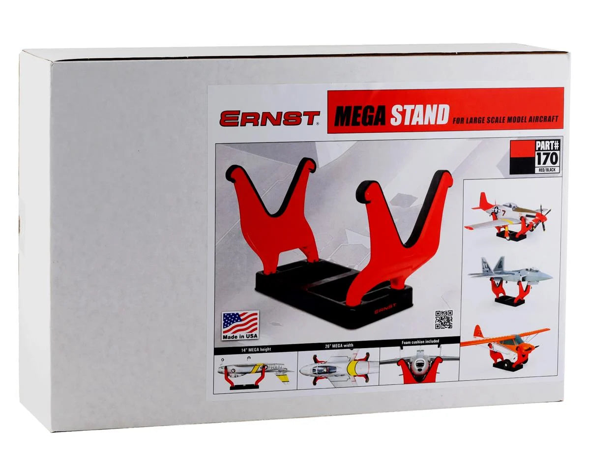 Ernst Manufacturing MEGA Stand Airplane Stand (Red/Black)