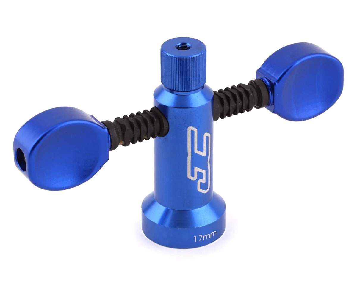 JConcepts 17mm Finnisher Magnetic T-Handle Wrench Blue