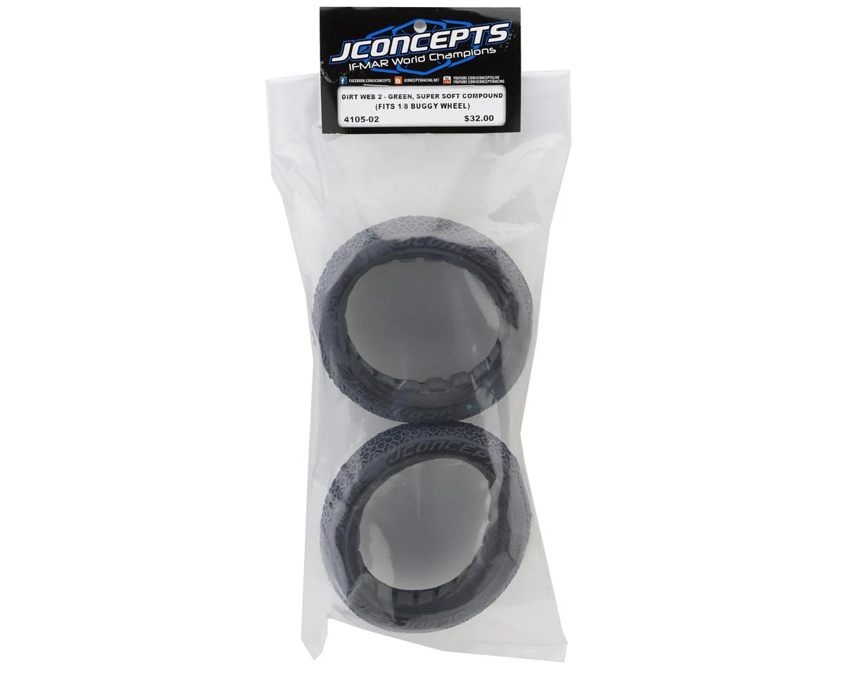 JConcepts Dirt Web 2 1/8 Off-Road Buggy Tires (2)