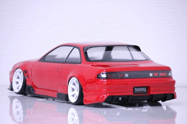 Pandora RC Nissan S14 Kouki 240SX Coupe Origin Labo 1/10 Clear Drift Body Set