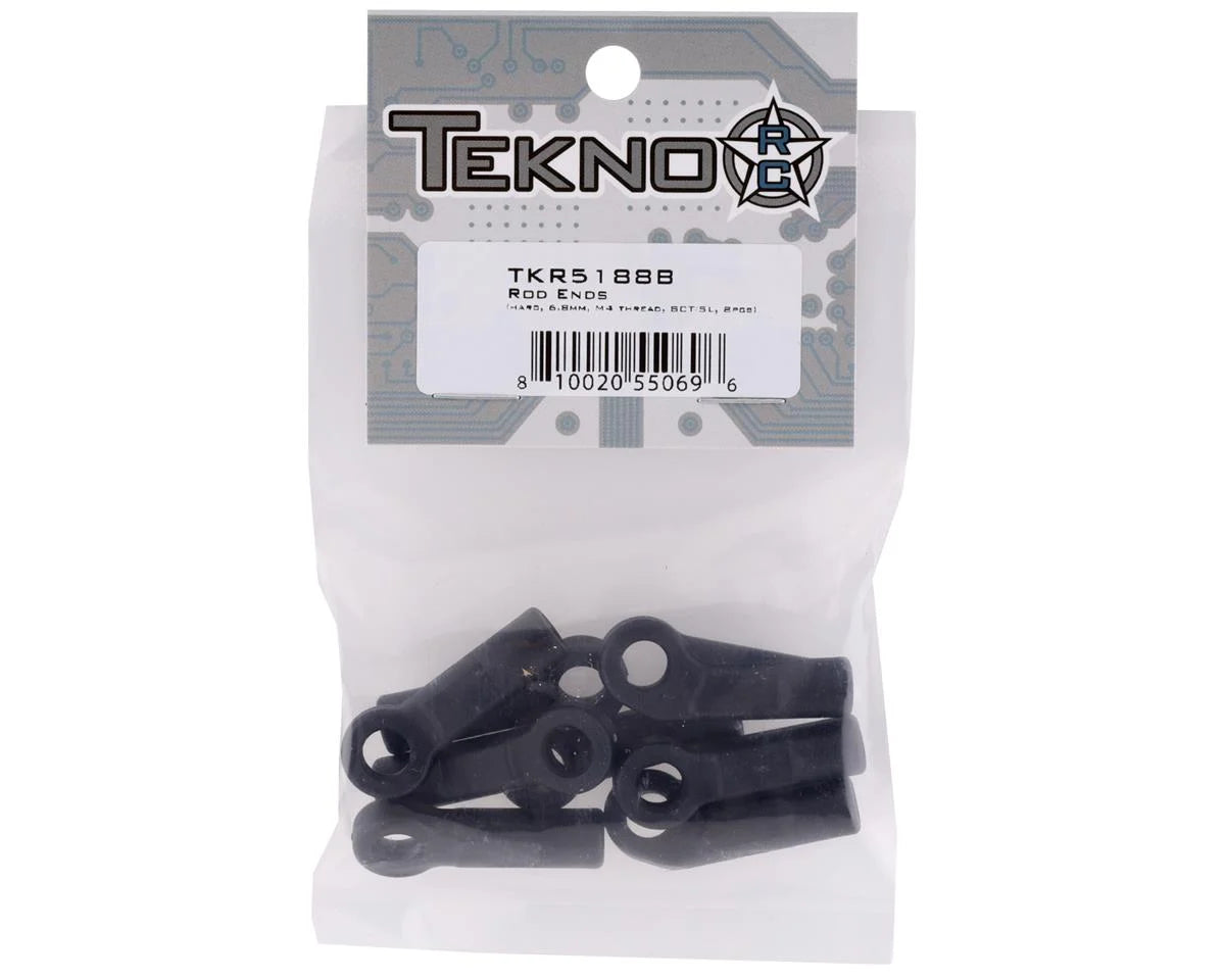 Tekno RC 6.8mm Rod End Set (Hard) (8)