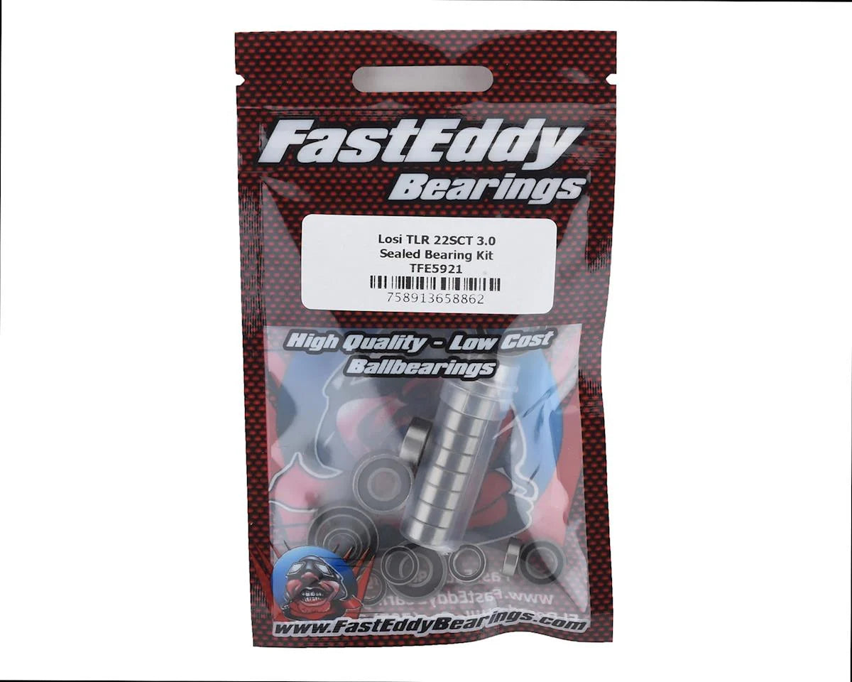 Kit de rodamientos sellados FastEddy Losi TLR 22SCT 3.0