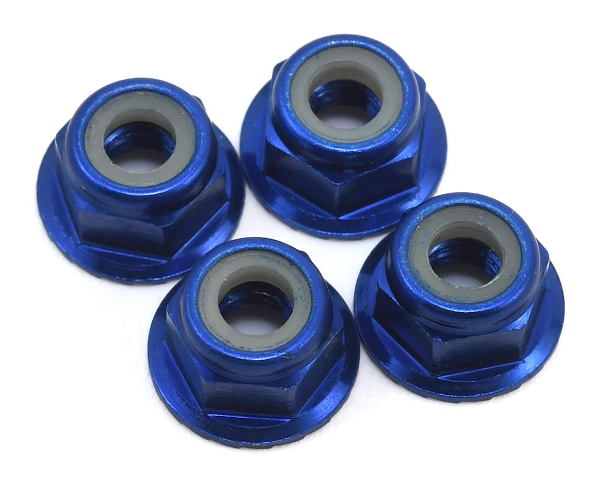 Tuercas de bloqueo de nailon Traxxas de 4 mm (colores surtidos)